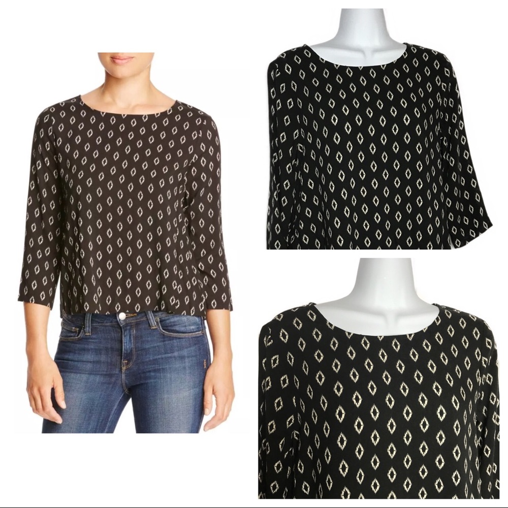 Cupcakes & Cashmere Top Blouse NWT XS